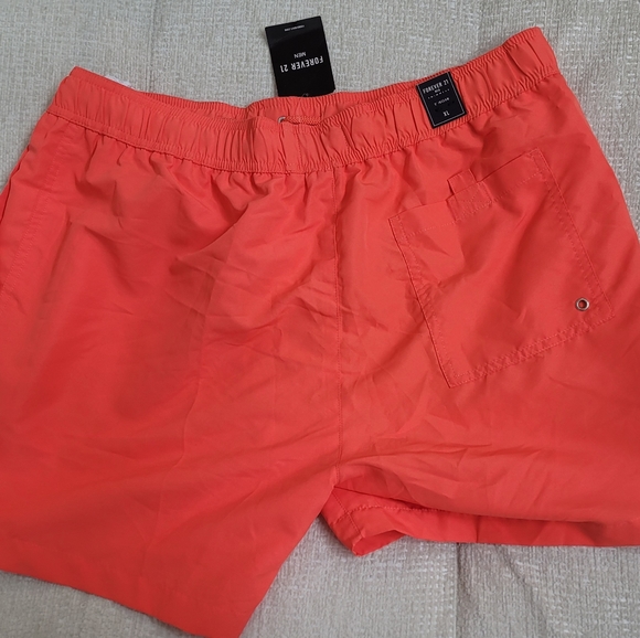 New Forever 21 Coral Board Swim Shorts (XL) - Picture 9 of 16